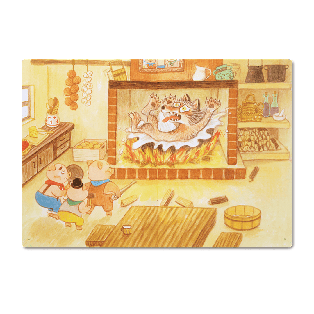 読み聞かせ絵本|さんびきのこぶた