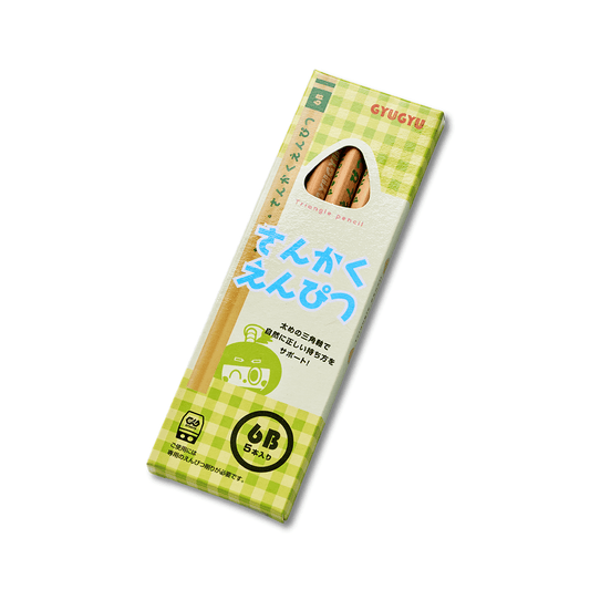さんかく鉛筆（6B）